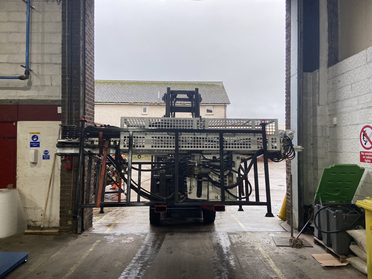 After a service and a little spruce up this Ripamonti EX170TH is leaving us today on our in-house designed &amp; built stillage. This has been built to help our valued customer with transportation, storage &amp; attaching to the excavator. Fully LOLER tester!
