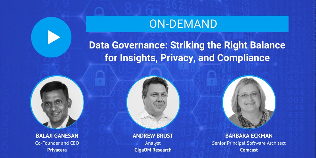 Thanks to those who attended our live webinar yesterday! The broadcast is now available for on-demand viewing if you missed it!  <a href="/andrewbrust/">Andrew Brust</a> <a href="/Balaji_Blog/">Balaji Ganesan</a> hubs.ly/H0xgZ8k0