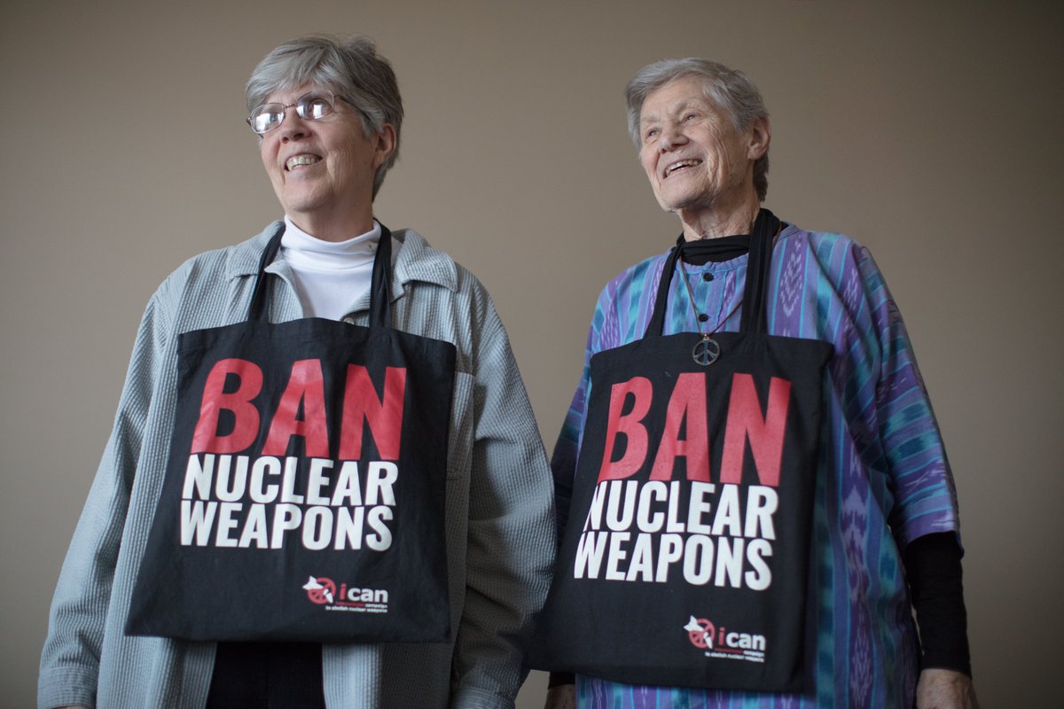 Our thoughts are with her loved ones and in particular with Sister Carol Gilbert. Rest in peace, Sister Ardeth. We will do our best to carry on your legacy.  #nuclearban  https://lanthorn.com/74521/laker_life/a-legacy-not-a-name-exploring-the-life-of-sister-ardeth-platte/