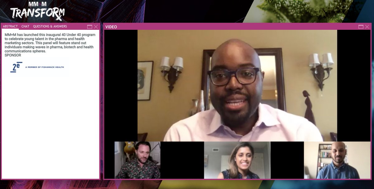 Conrod Kelly, <a href="/Merck/">Merck</a>, points out that with all the industry regulations, the toughest part is "resisting the urge to do things that felt natural. You have to understand all the rules and restrictions of what you can say or how you say it." <a href="/meet2e/">2e</a> #MMMTransform #MMM40Under40