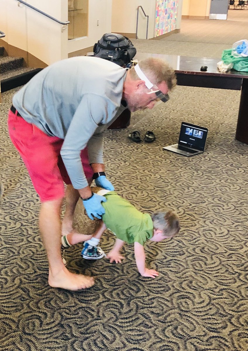 Del Sur ES <a href="/dselementary/">DelSurElementary</a> will be opening very soon; however, even now, staff there are providing instruction and related services - like adaptive physical education - to small groups of students. <a href="/PowayUnified/">Poway Unified</a>