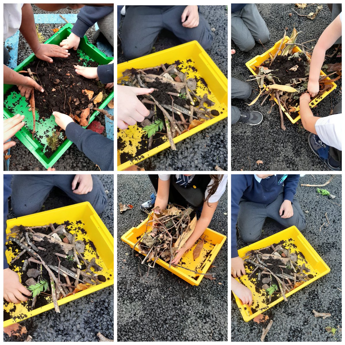 _Mrs_Brooke's tweet photo. Post 2/2:
Then... this afternoon we looked at beavers for our @BlairvadachOEC challenge. The pupils were so interested and amazed at the strength of beavers and they were so excited to make their own. Every single one was successful in not letting water run through. Amazing work https://t.co/7DzDB2Ubyg