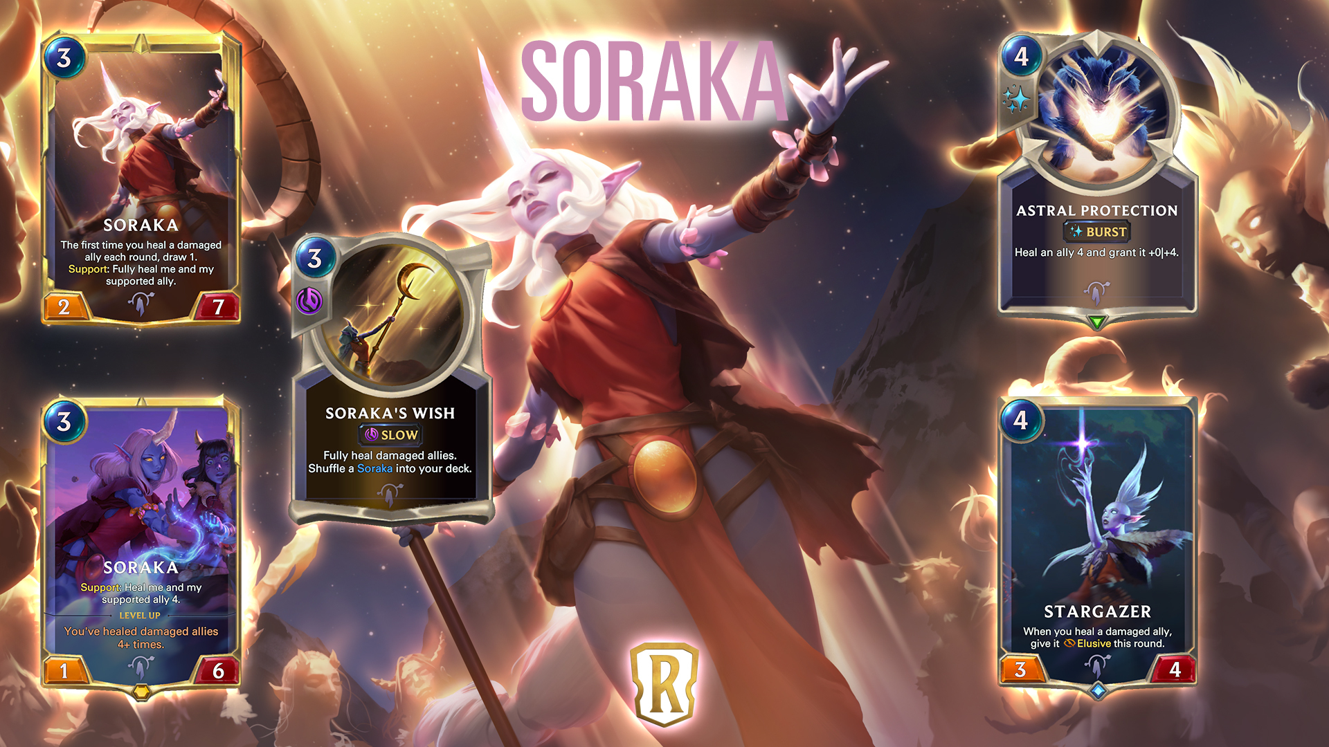 Soraka Meluncur ke Legends of Runeterra, Hadirkan Kartu dengan Heal Ganas | HASAGI