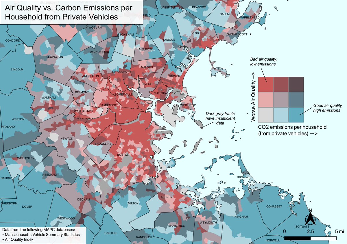 Last: a closeup of the Boston area. yikes for all of us in the red areas‍