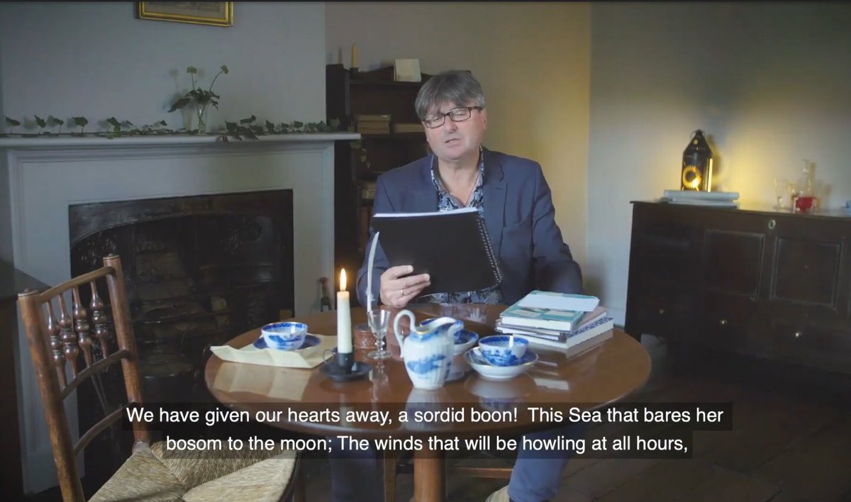 A wonderful way to spend #NationalPoetryDay: Listening to UK Poet Laureate Simon Armitage reading his poems and poems of William #Wordsworth from #DoveCottage

Below, Armitage reading Wordsworth’s  “The World Is Too Much With Us”