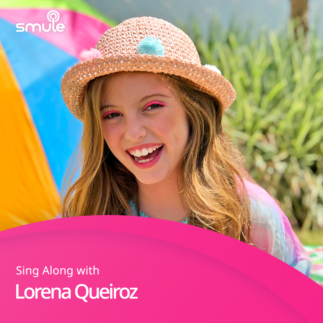 smule's tweet photo. Now you can sing along with Lorena Queiroz on her hits #Descolada ! Sing with Lorena 👉 https://t.co/VTANxQZBNJ
#CanteComLorenaQueiroz https://t.co/horGhw4e6C