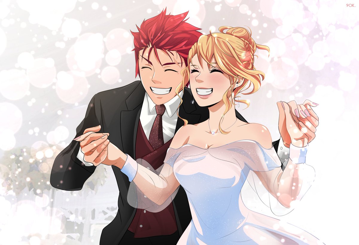 9ok I M So Glad I Was Really Looking Forward To It P S Who Will Be The Chef At Their Wedding Fanart Art Shokugeki No Souma Yukihira Souma Nakiri Erina Soueri 食戟のソーマ 幸平 創真