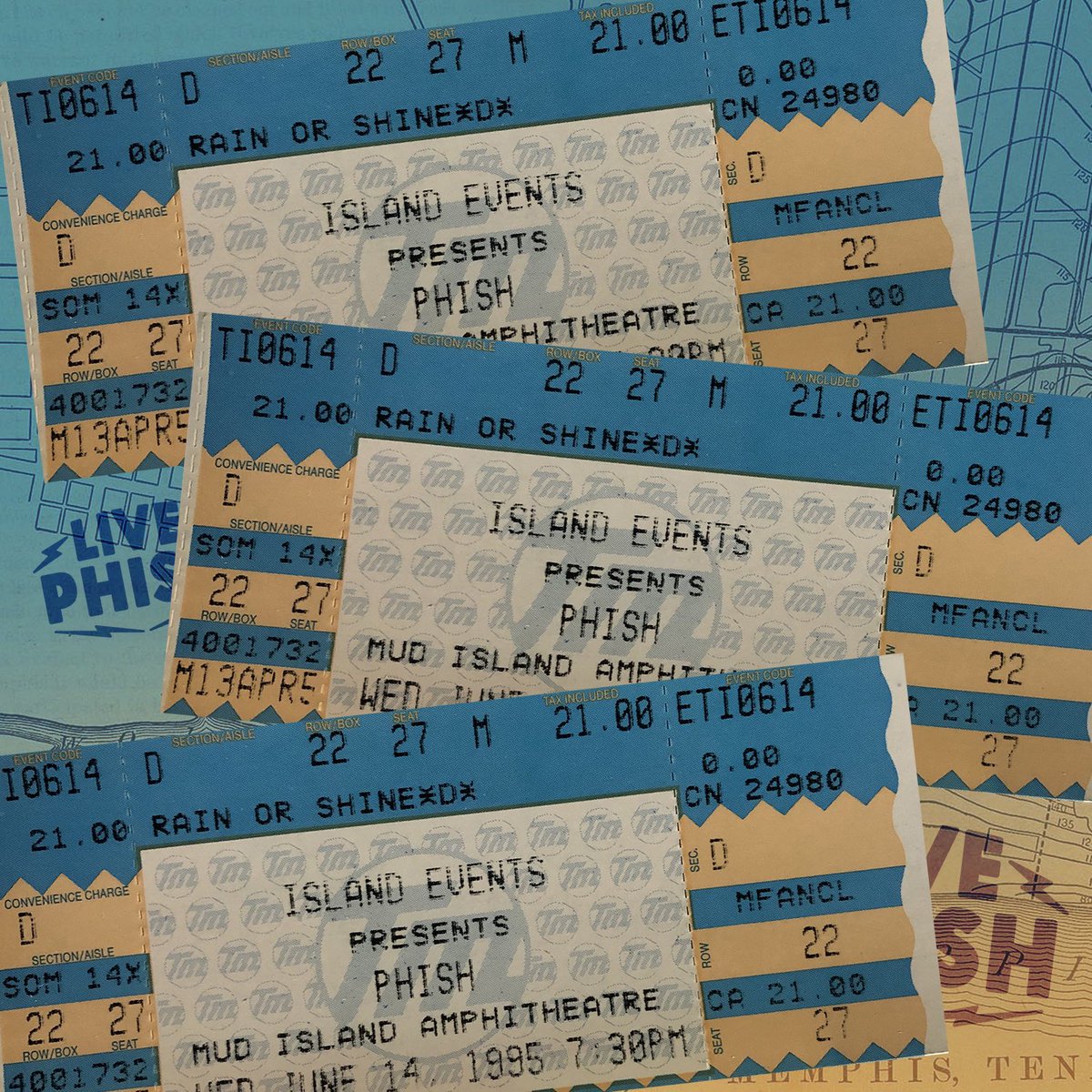 PhishRadioSXM's tweet photo. #NowPlaying 6/14/95.
Tune in at 9PM ET tonight for one more replay of the new 6/24/95 @LivePhish archival release, which drops at midnight ET tonight. #memphish https://t.co/c7CIthmFaH