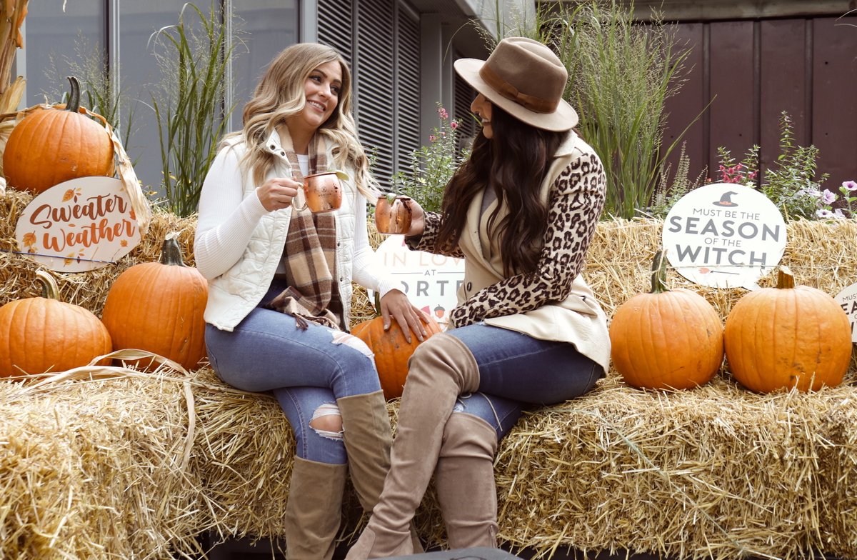 Fall is officially here. 🍂 You can find us enjoying Happy Hour specials at our Pumpkin patch! 🍹🎃