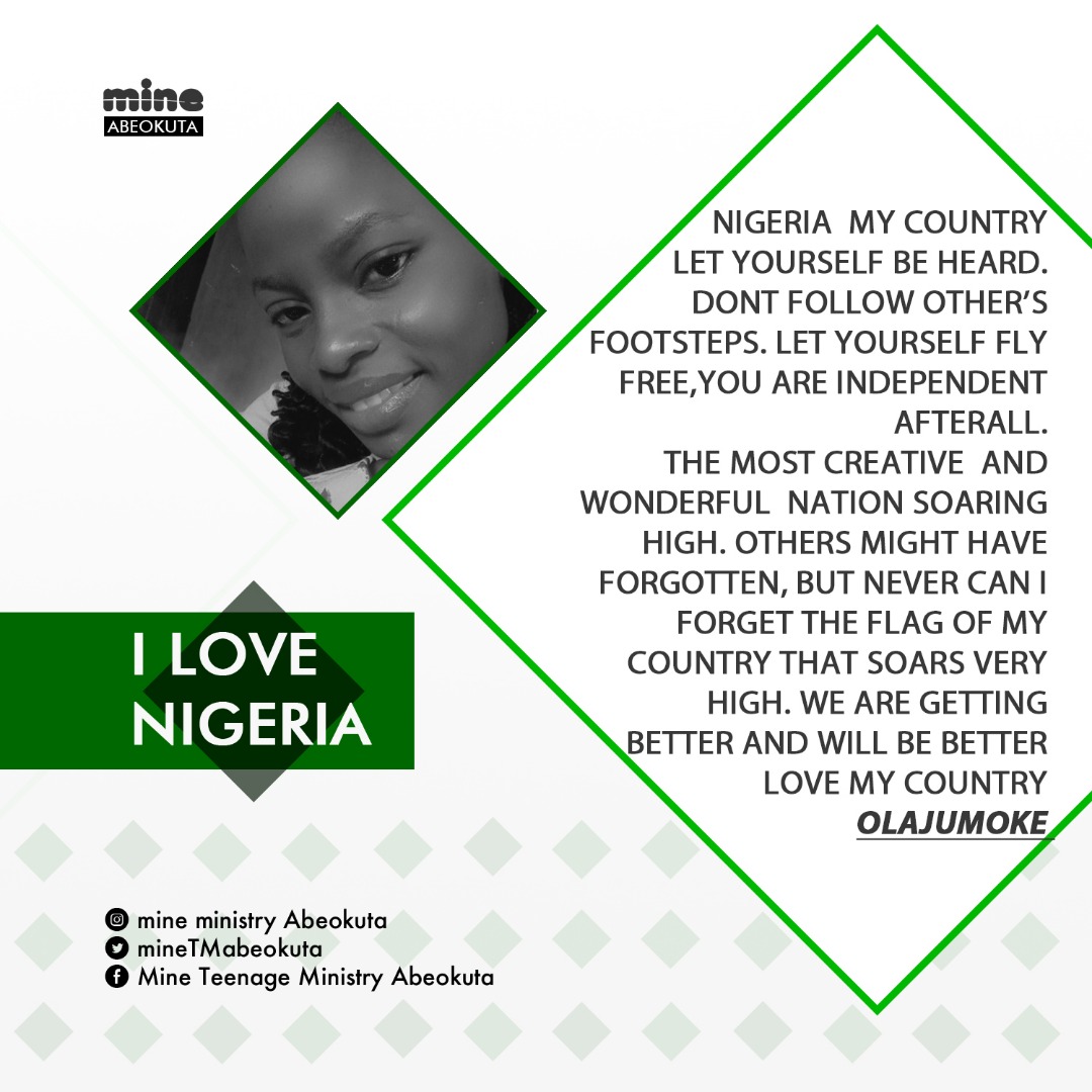 mineTMabeokuta's tweet photo. Why do you love Nigeria?
Celebrating Nigeria@60

#HappyIndependenceDayNigeria 
#minetmabeokuta https://t.co/BwCnAKqXFd