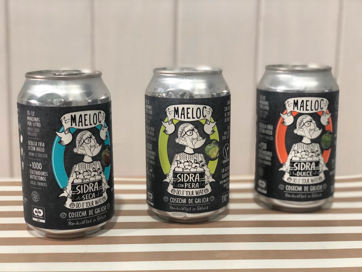 maelocway's tweet photo. ¿Sabías que solo en 2 meses una lata de sidra Maeloc reciclada puede volver a la circulación?
#maelocway #sostenible #reciclable #latas #sidra #sidradesabores #CosechadeGalicia https://t.co/00yux9vmz3