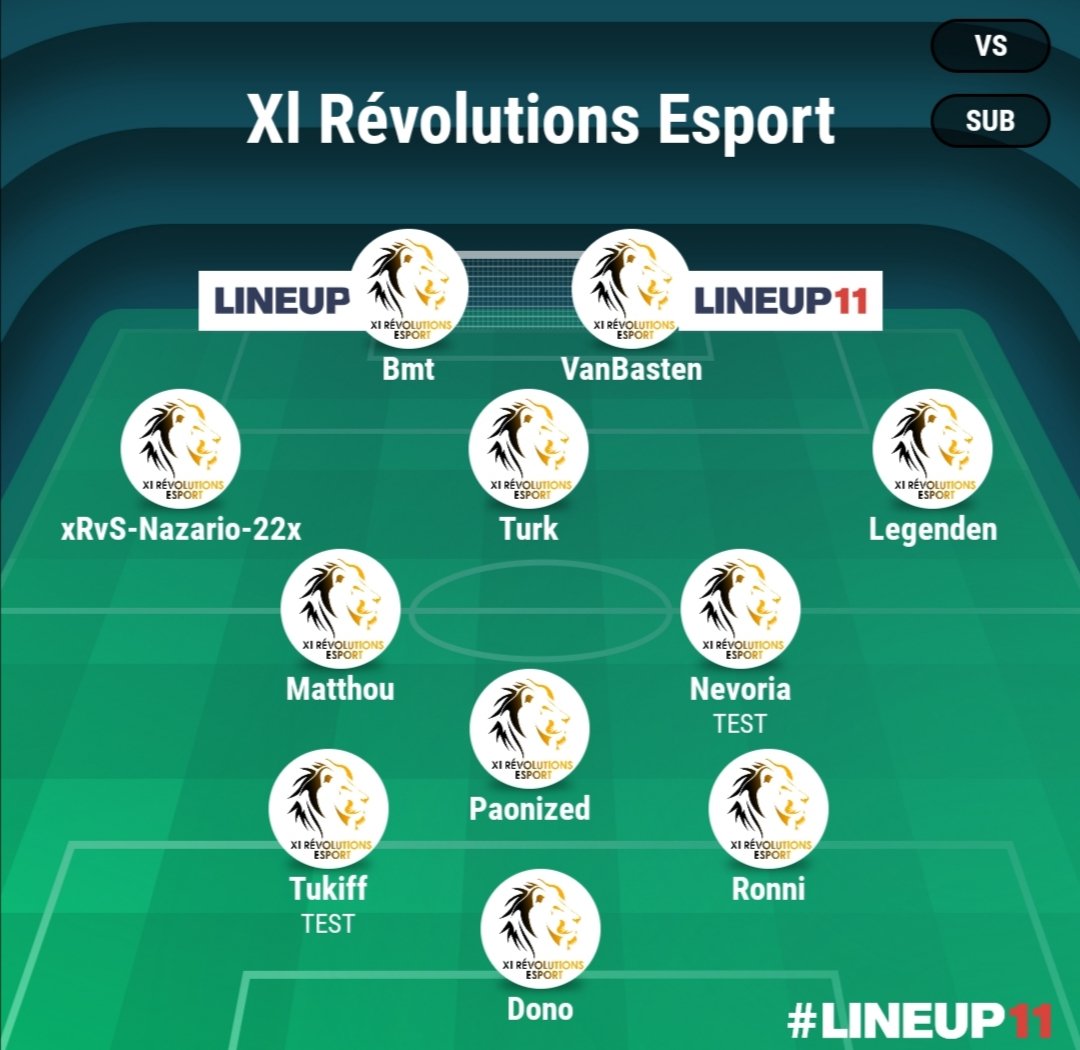 🗓 JEUDI 01 OCTOBRE 🗓️

▶️ Tournoi <a href="/HeozScorpio/">SCORPIO HEOZ</a>

@AbyssalProject
<a href="/GALACTICESPORT_/">GALACTIC ESPORT</a>
RAIDERS

Rendez-vous dès 21h sur la chaine twitch du club ! 

twitch.tv/xlrevolutionse…

Bon matchs à tous ! 🔥 💪