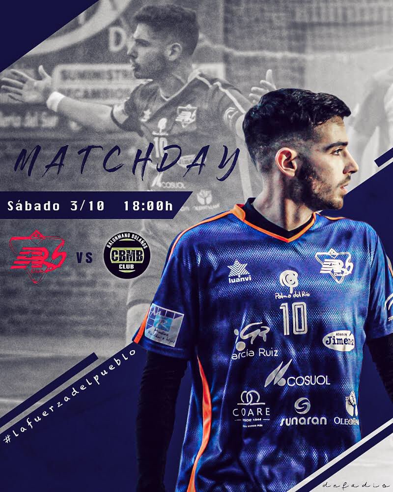📢Ha llegado el momento.... vuelve el balonmano al pandero!!! 🥰🥰🥰

Este sábado a las 18:00 ⏱vuelve el balonmano a nuestro pueblo 🧭 y no puede ser de otra forma que ante un gran rival como es el <a href="/cbmb_official/">Club BM Bolaños</a>!!! 

Gracias a <a href="/_defadis_/">Cristina Beiztegui</a> por el diseño y a @loren4cuevas la 📸