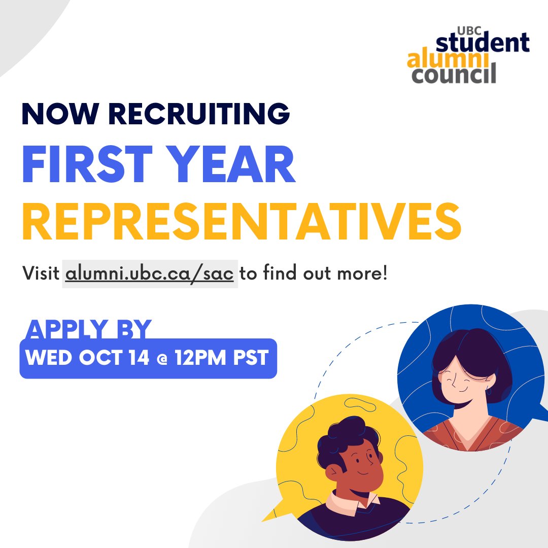 UBC Student Alumni Council tweet media