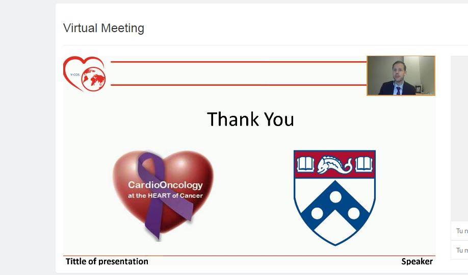 TomasNeilan's tweet image. Great talk from @Dr_Mike_Fradley from @PennMedicine #vcos20. 1. Many cancer patients benefit just as much from ICD&apos;s and CRT 2. Radiation for ventricular arrhythmia&apos;s but a follow-up is can cancer treatments offer a direct window and provide a targeted medical therapy for AF?