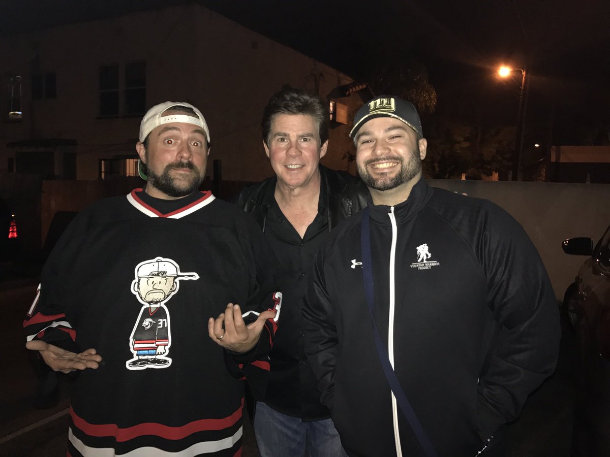 CQ_PCW's tweet image. #ThrowbackThursday The time I met @RalphGarman and @ThatKevinSmith after an episode of #hollywoodbabbleon Super stoked to have Ralph coming on the show as next Tuesday’s special guest! It’s going to be a lot of fun! Don’t miss it on @WTFNationRadio @TheWTFNation