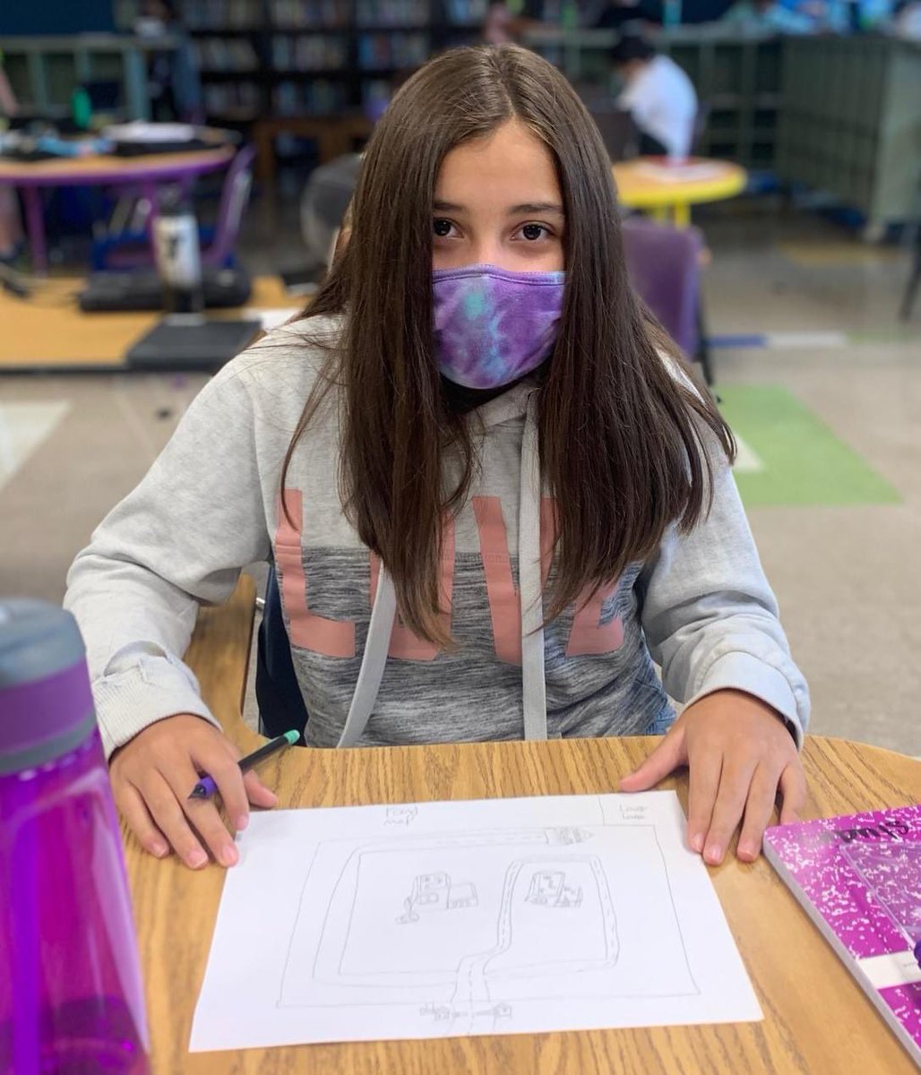 Mrs. Piepenbrink's students have been learning how to read physical maps, road maps, political maps, and weather maps. Learning how to read maps helps students understand distances from one location to the other and apply these skills to real-life situations.