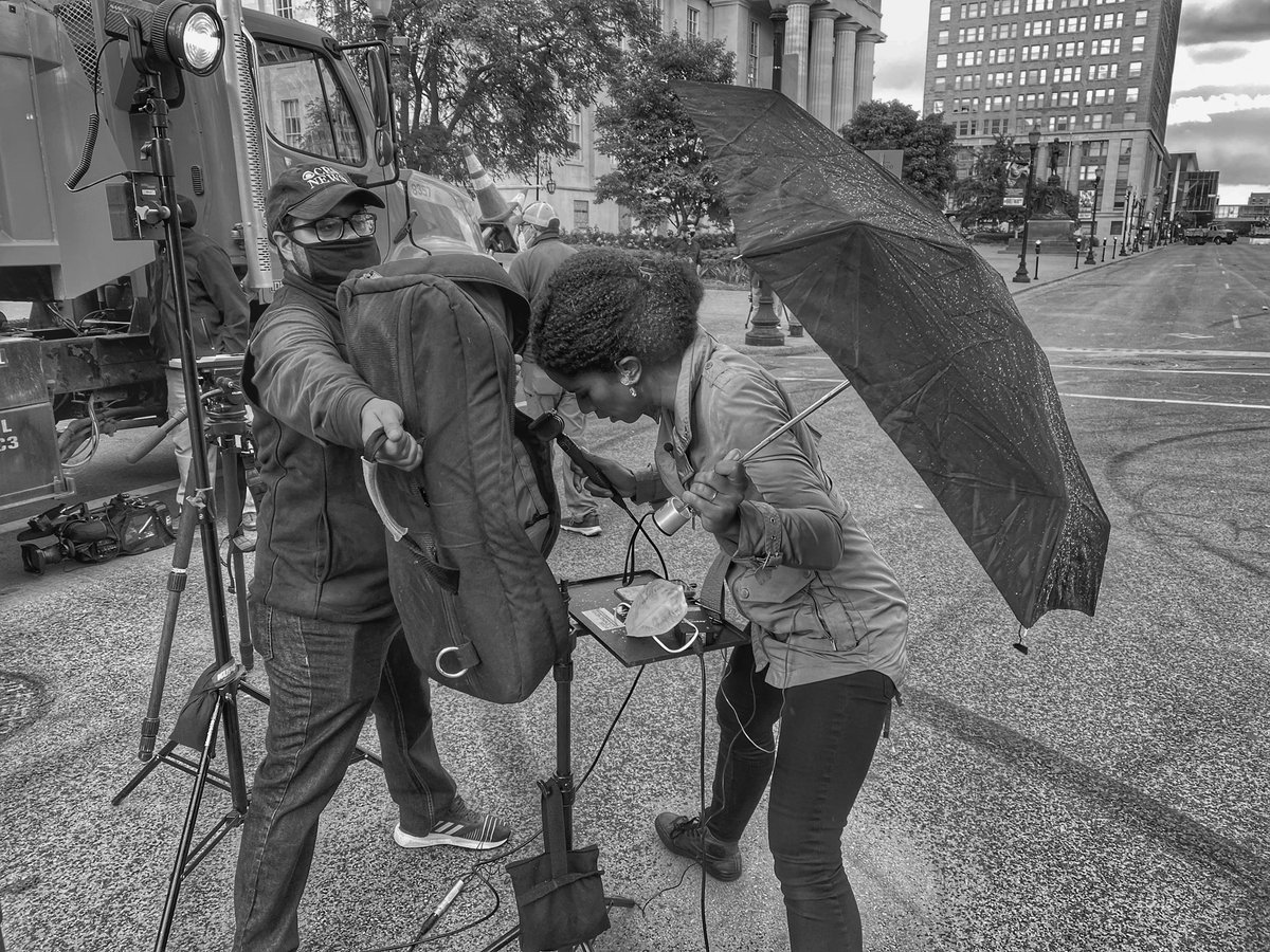 PhotoBarlow's tweet photo. Wrapping of covering Louisville protest #news #newscrew #newslife #newscrew @manfrotto_tweet @Sachtler @NanliteUSA @LiveU @portabrace camera bag audio booth in the field #cleanaudio #livetv @PelicanProducts #cbsnews @SonyProUSA @sonyf5f55users #boommic #cops #thecrew #flotech https://t.co/zvGQISToMg