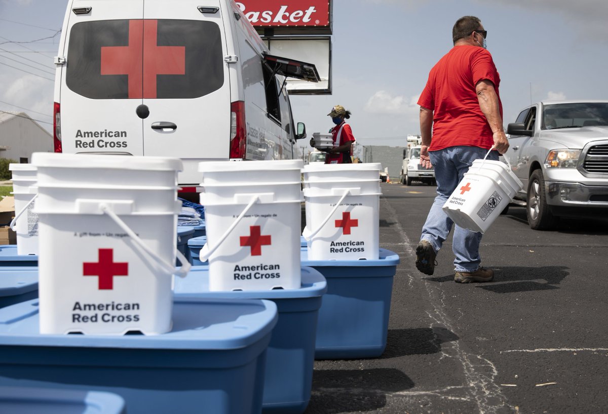 From multiple major hurricanes and tropical storms in the south to devastating wildfires in much of thewest, back-to-back massive disasters have kept thousands of  @RedCross volunteers working for weeks to provide food, shelter and comfort to tens of thousands of people in need.