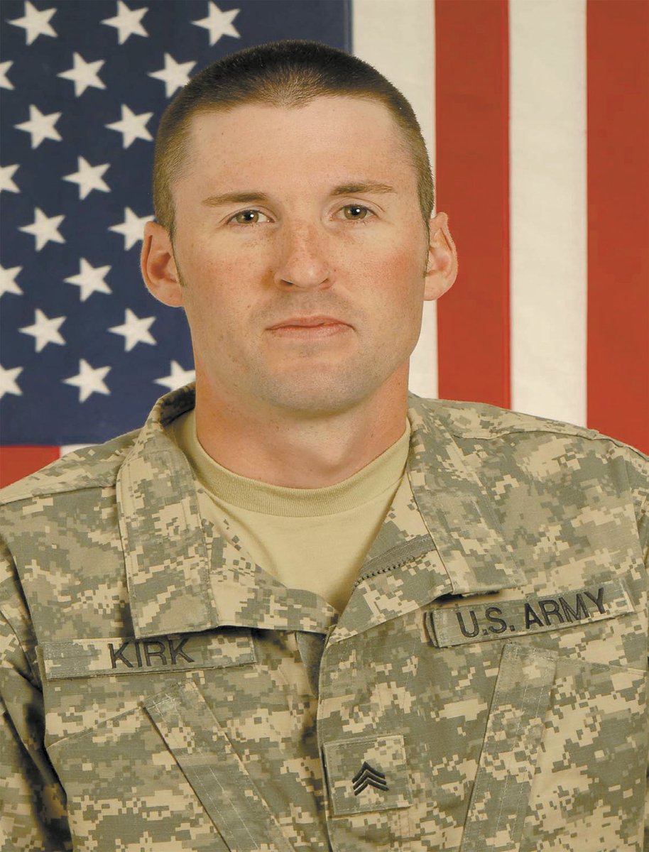 8/ Sgt. Joshua John Kirk, considered the bravest of the brave, ran to return fire. He was also killed.