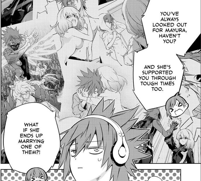 monikaaa131's tweet photo. That's right!!! Tell HIM guys!!!! I need more couples in shounen manga!!! #souseinoonmyouji #ch86 https://t.co/LHpRqJvaPQ