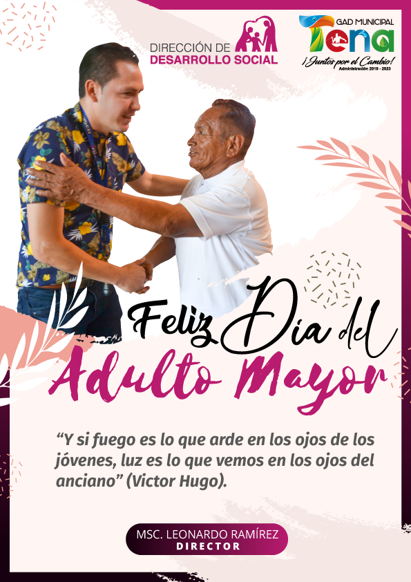 DDSOCIALTENA's tweet photo. Con profunda alegría celebramos el Día Internacional del Adulto Mayor; nuestro saludo efusivo a todos quienes han dado a favor del desarrollo del país, la mejor parte de su vida.
Bíceps flexionado#JuntosPorElCambio
Pulgares hacia arriba#CarlosGuevaraAlcalde https://t.co/8XbYwil0ni
