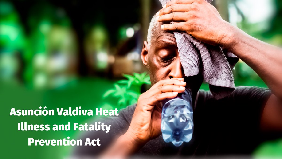 Thank you @SenKamalaHarris, @SenSherrodBrown, @SenatorBaldwin, @SenJeffMerkley and @SenWarren for introducing the Asunción Valdivia Heat Illness and Fatality Prevention Act today! #ProtectAllWorkers @UFWF @SEIU @FarmwrkrJustice @UCSUSA @NationalCOSH @NALC_National   @AFSCME