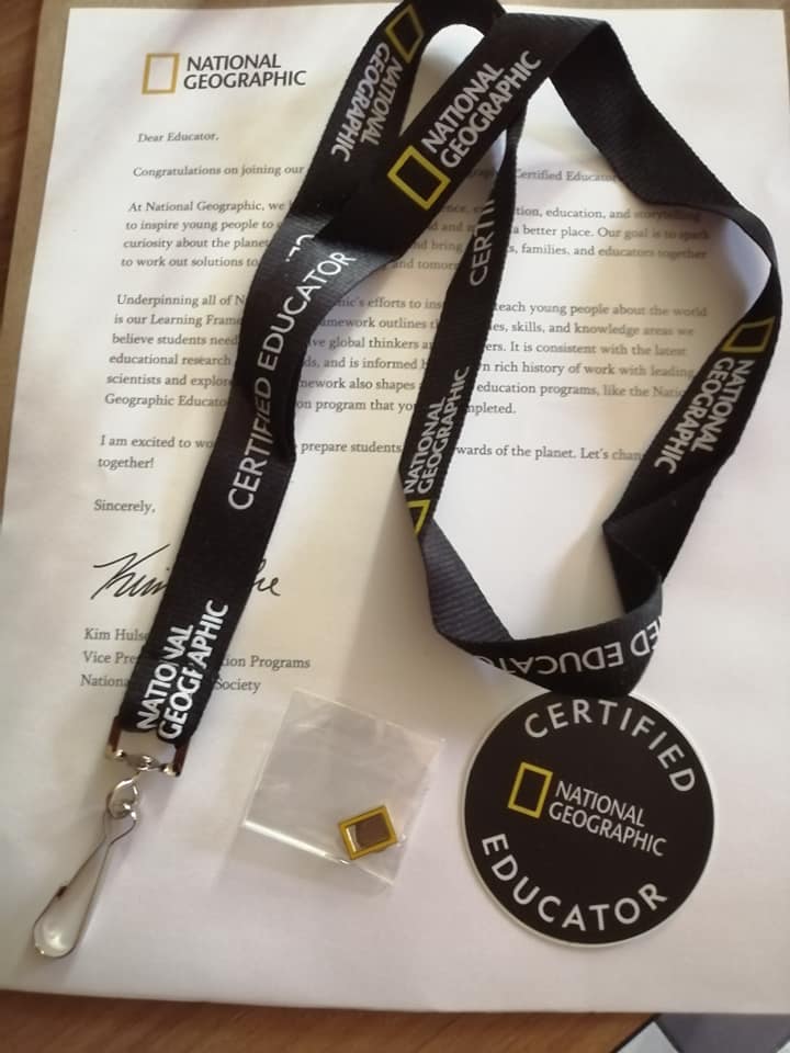Finalmente llego mi lanyard y mi documentacion oficial. Gracias <a href="/NatGeo/">National Geographic</a> #SoProudOfYou