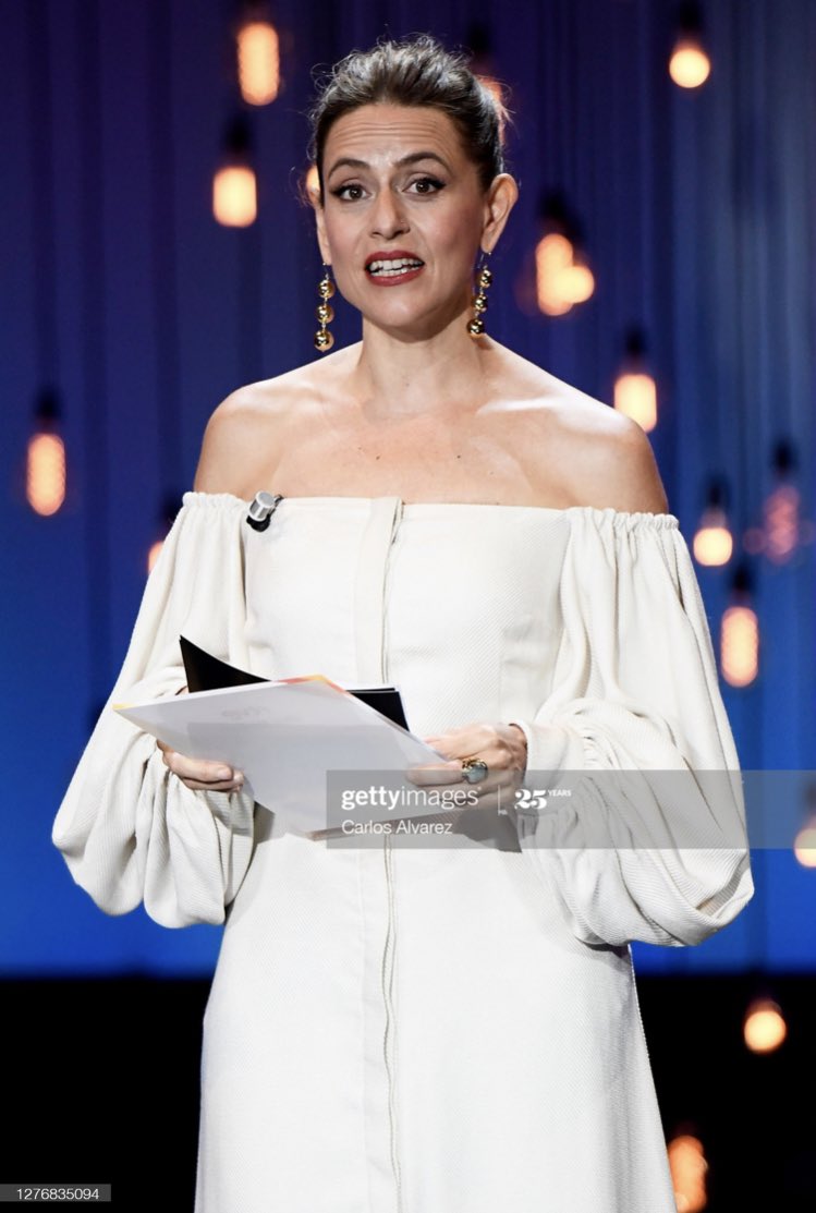 📸 | Itziar Ituño no festival de San Sebastián.