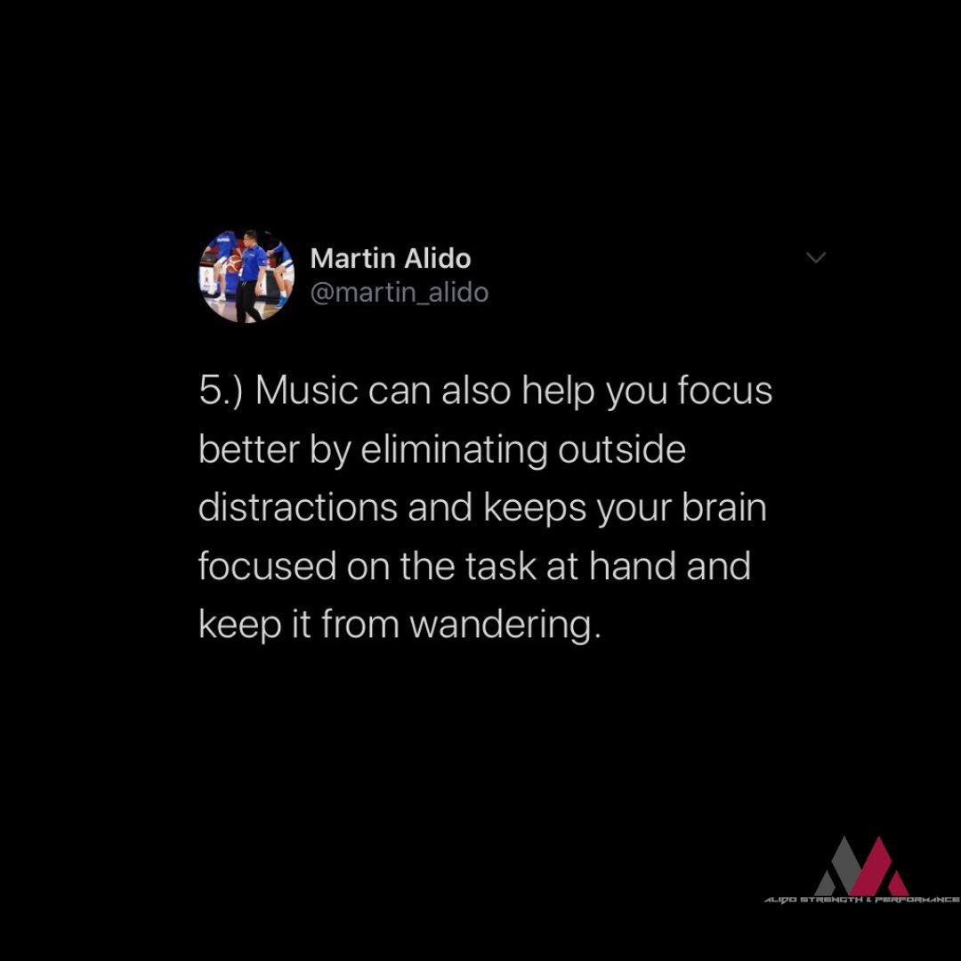 5 benefits of listening to music on cognition and performance.

#esportsperformance