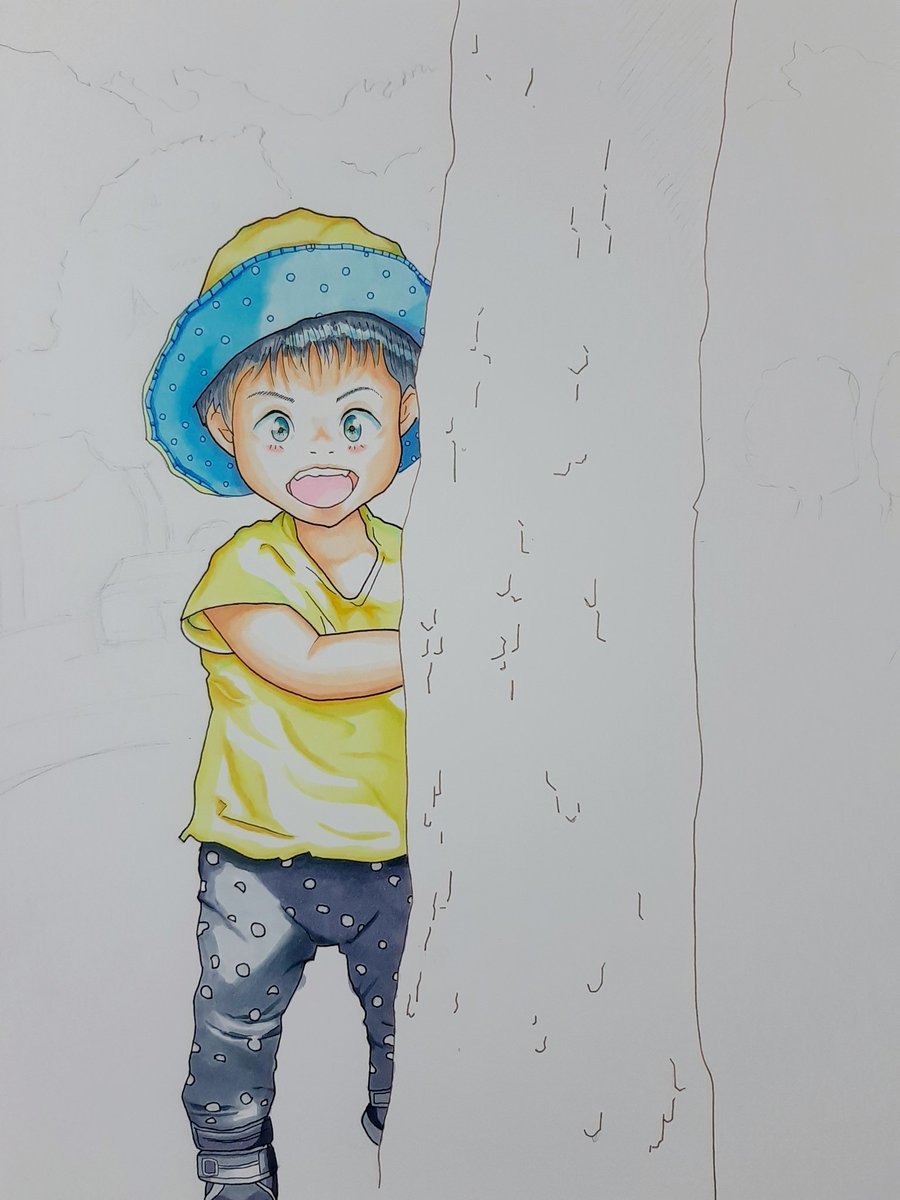 木と背景で失敗するのは分かってる けど やってみる 絵描きさんと繫がりたい 前橋さんのイラスト 木と背景で失敗するのは分かってる けど やってみる 絵描きさんと繫がりたい 前橋さんのイラスト