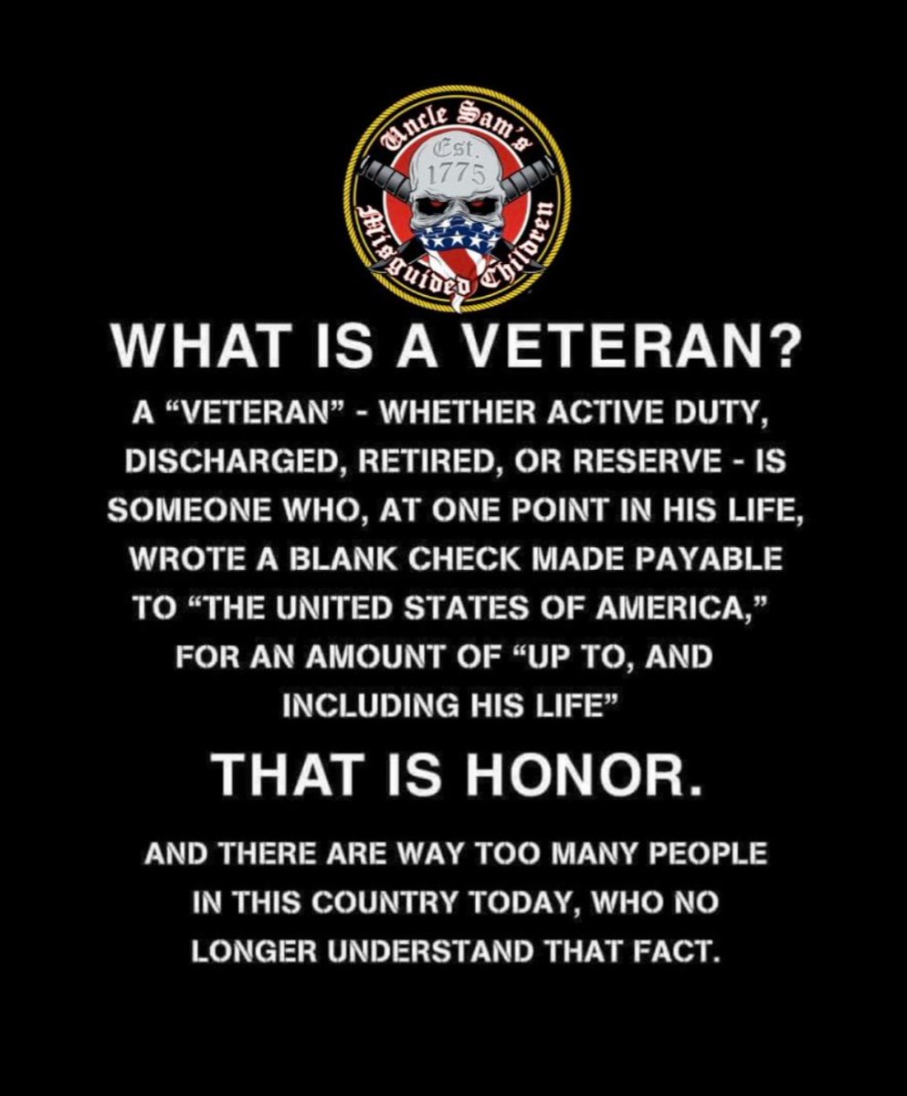 🇺🇸 Patriots Salute Our Veterans 🇺🇸
@JohnMStubbins 
@DavidWh16377958 
@gaming_grump 
@BuzardAllen 
@Bc4coltsW 
@outpost226 
@Conwayrg 
@BOHICA_55 
@johnmccauley8 
@dwdecker63 
@greendh 
@balch_david 
@ltrickford 
@RFFJ44 
@Lima20Alpha 
@BlozikJohn 
@zebra418