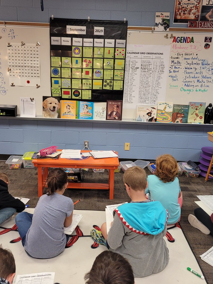 cheryl_avina's tweet photo. We finished our September Number Corner. We have been so engaged and have had amazing conversations. We are so excited to see what October brings!! @netardus @humbleisd_pfe #PFEstrong #LightTheWay #BridgesMathematics https://t.co/hWJ0rBIeST