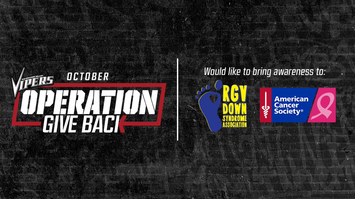 We are happy to introduce #OperationGiveback! A new community initiative which will focus on bringing awareness to local nonprofit organizations in the RGV. #NBACares #NBATogether #RGVVipers #NBAGLeague https://t.co/D46bUVmXJv