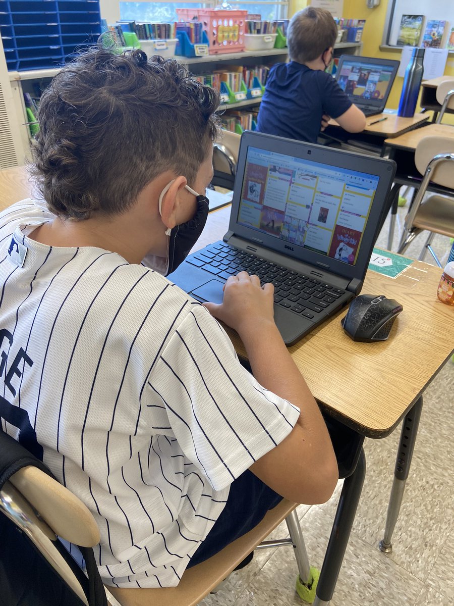 Today students were excited to recommend some of their favorite September reads to their classmates via <a href="/padlet/">Padlet</a>! On to the month of October! Excited for more reading and goal meeting! We’re off to a great start here in 4th grade 😎