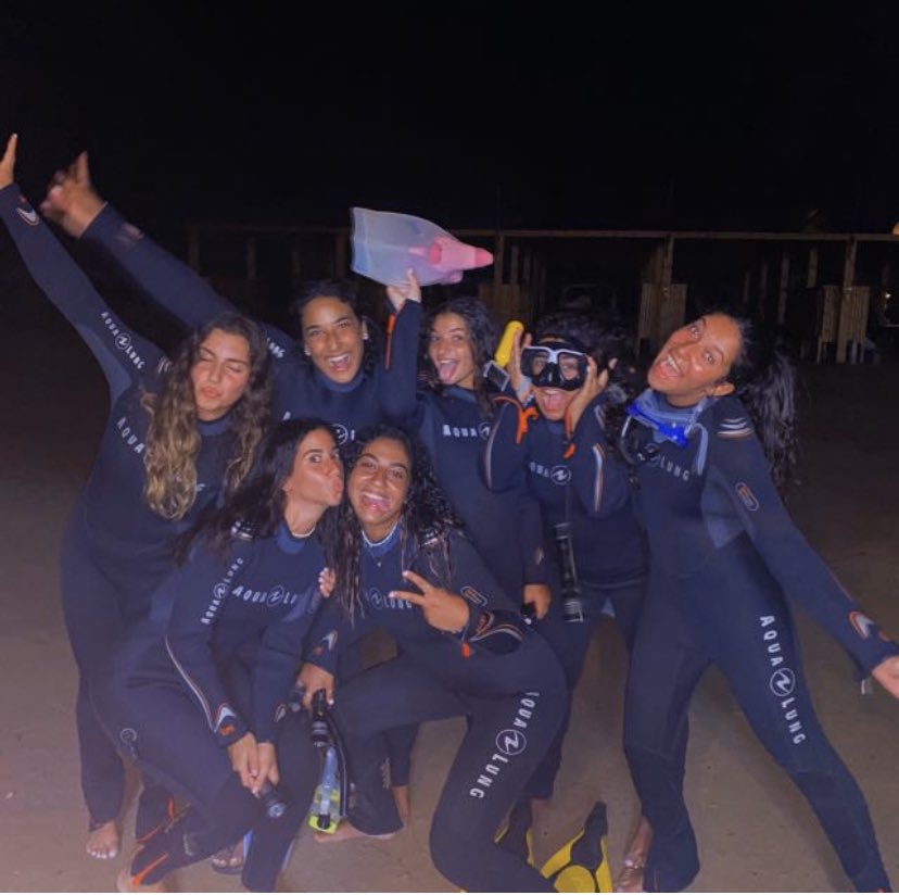Night diving was definitely one of the best things I’ve ever experienced!! #marsaalam #nightdiving
