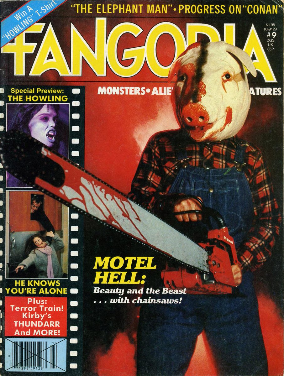 EugWSerra's tweet photo. On October 24,1980, Motel Hell was released! #MotelHell #RoryCalhoun #PaulLinke #NancyParsons #NinaAxelrod #WolfmanJack #Fangoria9 https://t.co/1jwZP7c8QT