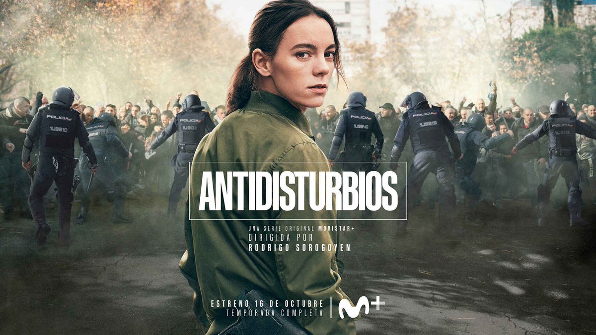 Os diré una cosa: #antidisturbios, la nueva serie de Rodrigo Sorogoyen e Isabel Peña es un CAÑÓN 
En breve en <a href="/MovistarPlus/">Movistar Plus+</a> 
Qué barbaridad los actores y qué barbaridad Roberto Álamo