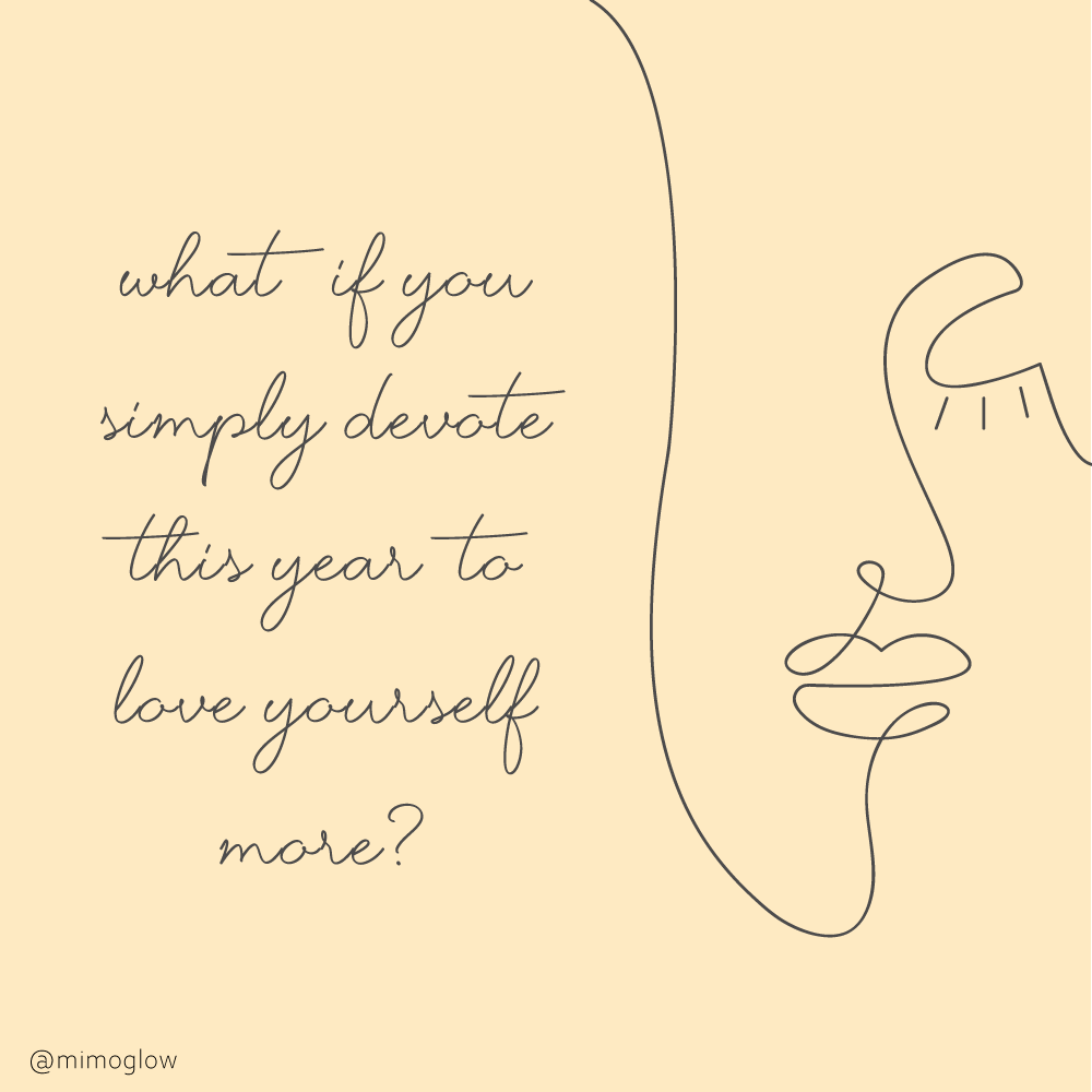 Mimoglow's tweet photo. What if you simply devote this year to love yourself more? Seriously, do it. #loveyourself #devoteyourself #selflove #mentalcare #mentalhealthmatters #mentalhealthquotes #mentalhealthisimportant #selflove #selflovetips #selflovequote #loveyourself #2020goal #2020selflove https://t.co/YNsThHQX8T