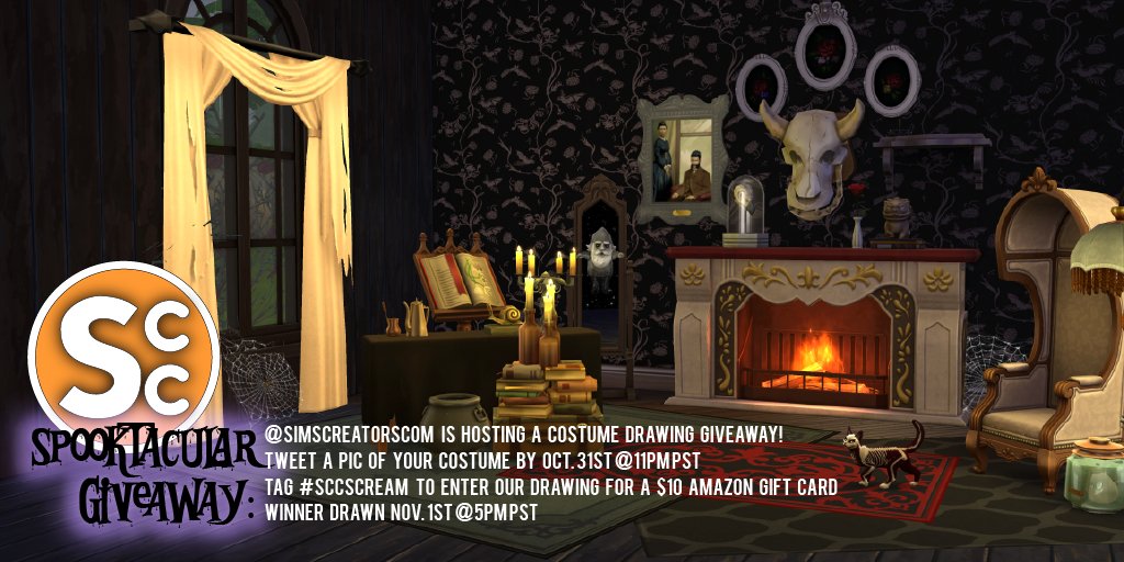  #Giveaway 1: Tweet a picture of yourself in your costume by Oct. 31st using  #SCCScream2020 & you'll be entered in our drawing for a $10 Amazon Gift Card OR the Spooky Stuff Pack. Winner announced Nov. 1st.