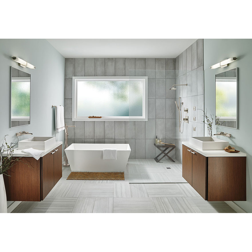 Faucetlist's tweet photo. The Delta Ara Collection is a fantastic display of geometric edges and refined sophistication, creating a streamlined look of contemporary elegance in your bathroom! Read our Ultimate Guide to the Delta Ara Collection! https://t.co/UayFsiNX7c  #deltafaucet #bathroomdesign https://t.co/70BubkA8V1