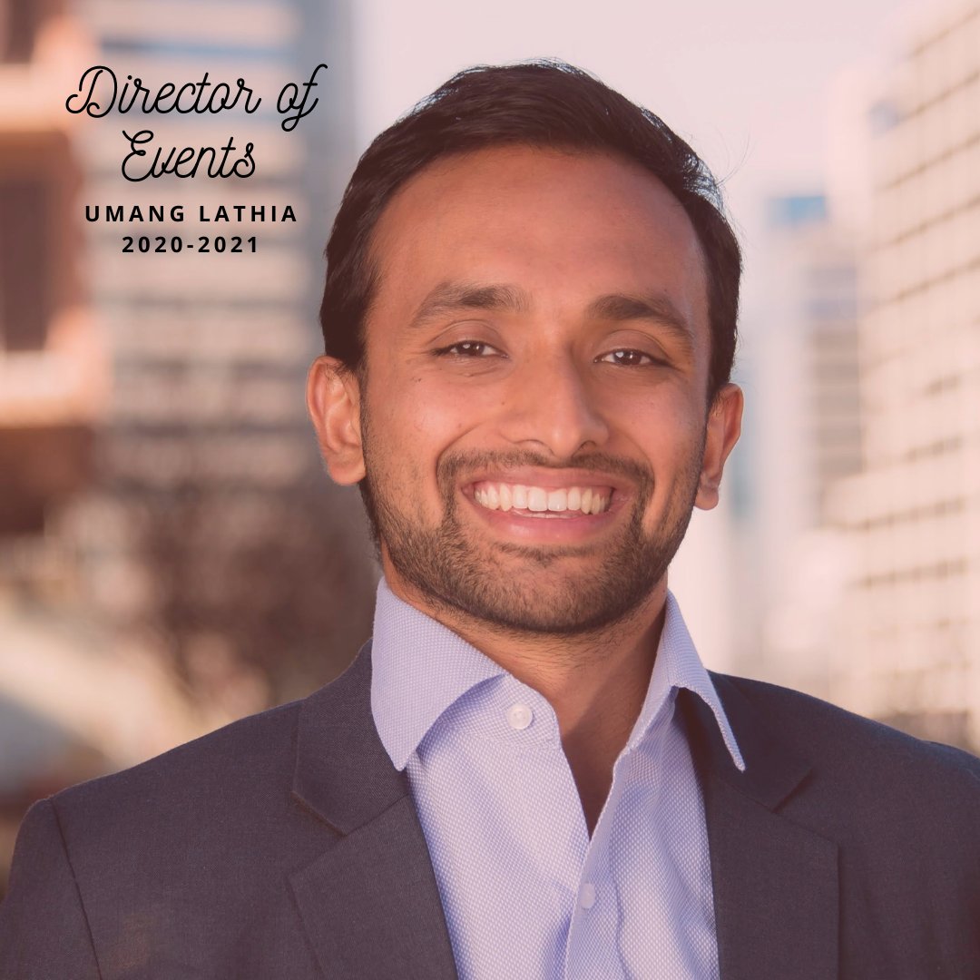 Here’s Umang, our Director of Events! Umang is a proud Michigander and a current west coaster in San Francisco who loves hiking and biking adventures. He's energized about his first year on E-Board after serving on past Convention Committees and the  @Aneka podcast team.