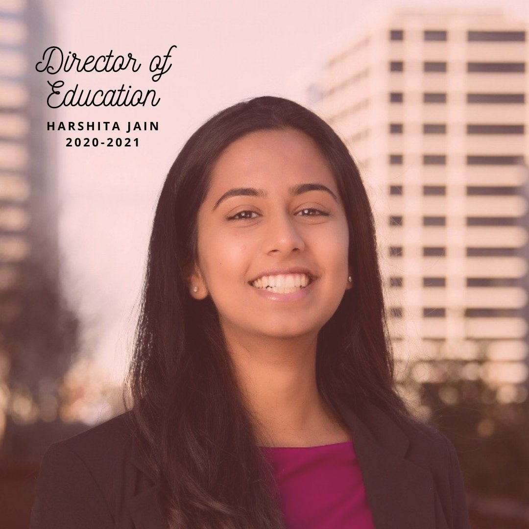 Meet Harshita, YJA’s 2020-2021 Director of Education! Having served two years on the Education Committee, Harshita is stoked to keep expanding educational content and resources. She also loves to eat ice cream and go on runs.