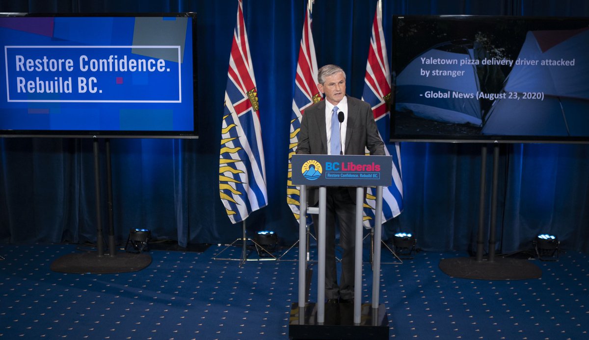 Wilkinson4BC's tweet photo. The BC Liberals will work to end tent cities in urban parks. Society's most vulnerable should not be left on the streets. We need to treat the medical causes of mental illness &amp; addiction. We need prevention &amp; recovery to get people well and make our communities safe once again. https://t.co/cGtGeiAGKs