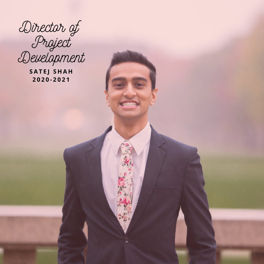 Here’s Satej, the Director of Project Development! @satejtshah enjoys traveling, playing basketball and tennis, and rooting for his favorite Chicago sports teams! Satej served as the Director of Publications in 19-20 and is extremely excited to return to YJA!