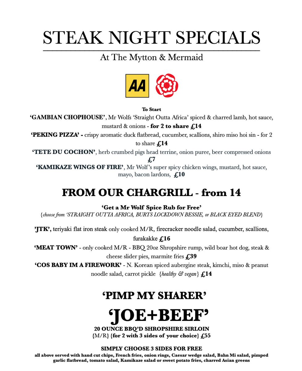 Christopher Burt (@chrisburtchef) on Twitter photo Don't Forget to join us for Steak Night <a href="/MyttonMermaid/">The Mytton & Mermaid</a> 
<a href="/RiverTownsy/">River Town Clan</a> @AntonMortiboys <a href="/5tu13/">Stuart Carrington</a> <a href="/mrwolfspices/">Mr Wolf Spices</a> <a href="/Lupo_T_Lupo/">Lupo_T_Lupo</a> <a href="/TheSavvyChef1/">Savvy Chef Lin</a> <a href="/JeremyPalmer7/">morgenmuffel</a> <a href="/setonaikai_uk/">setonaikaiuk</a> <a href="/LtdRowlands/">Rowlands & co ltd</a> <a href="/KarenWhiteFood/">Karen White</a> <a href="/chefliamjames/">liam james</a> <a href="/BennettandDunn/">Bennett and Dunn</a> <a href="/langfordbatedps/">Langford Bate</a> <a href="/richardchoatdps/">richard choat</a>  <a href="/DPSTableware/">DPS Tableware</a> Don't Forget to join us for Steak Night <a href="/MyttonMermaid/">The Mytton & Mermaid</a> 
<a href="/RiverTownsy/">River Town Clan</a> @AntonMortiboys <a href="/5tu13/">Stuart Carrington</a> <a href="/mrwolfspices/">Mr Wolf Spices</a> <a href="/Lupo_T_Lupo/">Lupo_T_Lupo</a> <a href="/TheSavvyChef1/">Savvy Chef Lin</a> <a href="/JeremyPalmer7/">morgenmuffel</a> <a href="/setonaikai_uk/">setonaikaiuk</a> <a href="/LtdRowlands/">Rowlands & co ltd</a> <a href="/KarenWhiteFood/">Karen White</a> <a href="/chefliamjames/">liam james</a> <a href="/BennettandDunn/">Bennett and Dunn</a> <a href="/langfordbatedps/">Langford Bate</a> <a href="/richardchoatdps/">richard choat</a>  <a href="/DPSTableware/">DPS Tableware</a>