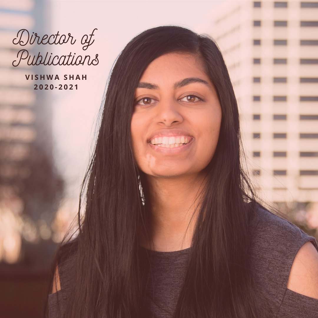 Meet Vishwa, the new Director of Publications!A Florida native,  @vishifishy enjoys taking photos, discussing metaphysics, and singing in the car. You can also find her voice as a co-host on  @Aneka, YJA's podcast. Vishwa is pumped to serve as Director of Publications this year!