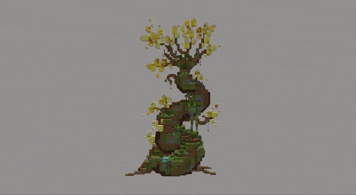 Elven tree 🧝‍♀️🌿
---
<a href="/BuildersRefuge/">Builder's Refuge</a> #minecraft #minecraft建築コミュ
