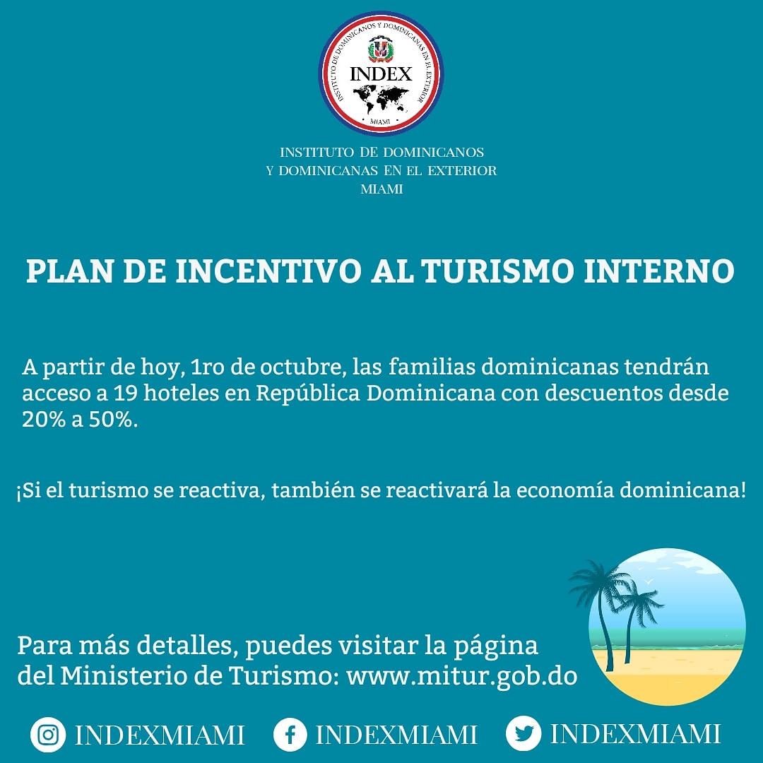 indexmiami's tweet photo. #TurismoInternoRD #IndexMiami #DominicanosEnFlorida #EconomiaDominicana #MinisterioDeTurismoRD #DominicanosEnExterior
#RepublicaDominicanaLoTieneTodo #Turismo #TurismoRD https://t.co/wKwzDgTDyN