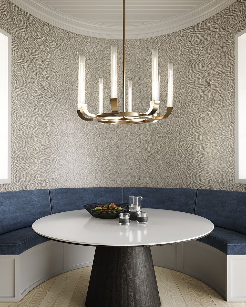 Celebrate style every day with the Flute. Perfect for luxurious restaurants or for fine dining experiences at home. Tag somebody who would love this chandelier. #aloralighting